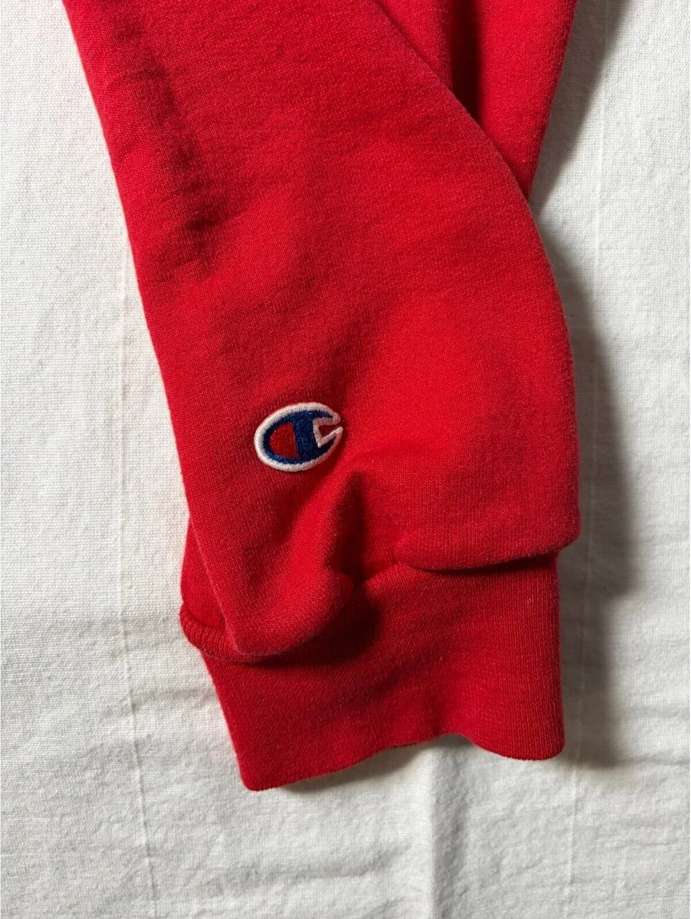 Champion Texas Tech Red Raiders Hoodie Sweatshirt Red Small S